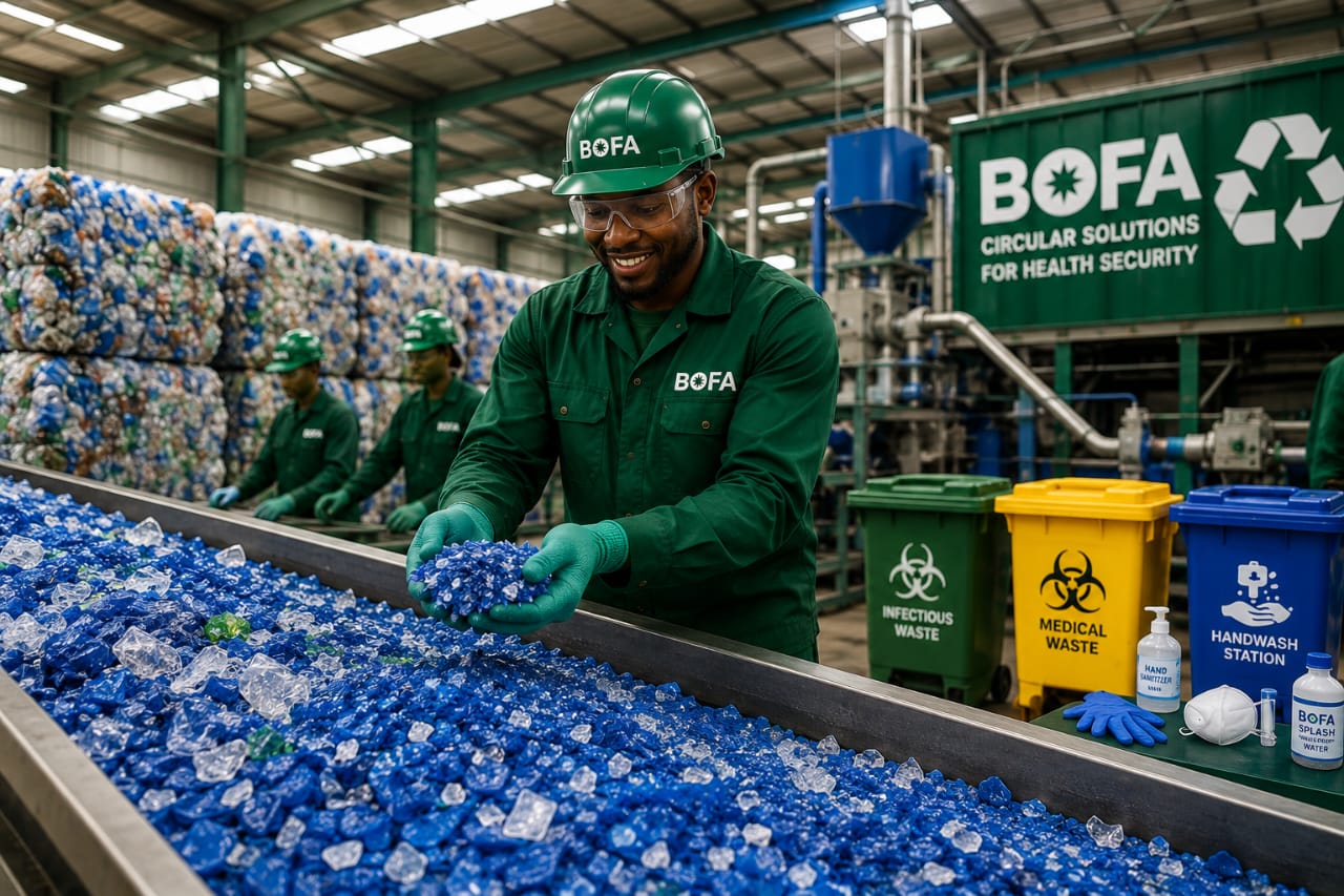 BOFA Expands Plastic Recycling Facility to Increase Health Security Product Supply